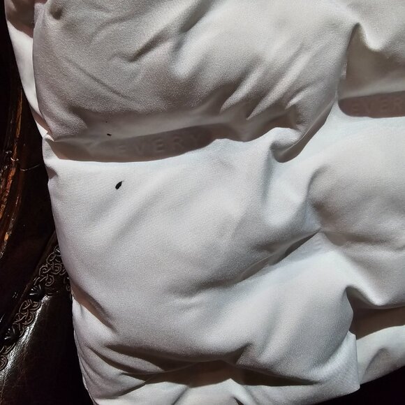 Girls Rule White Puffer / winter Jacket - Picture 11 of 16